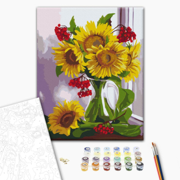 Калиновые подсолнухи © Valentyna Ivanova