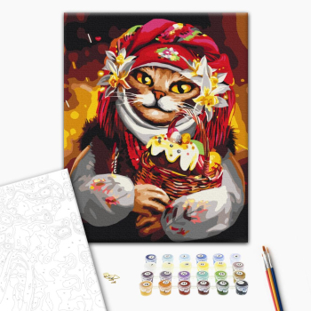 Великодня киця  ©Маріанна Пащук