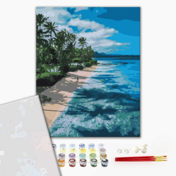 Картина по номерам Преміум картини - Райська набережна