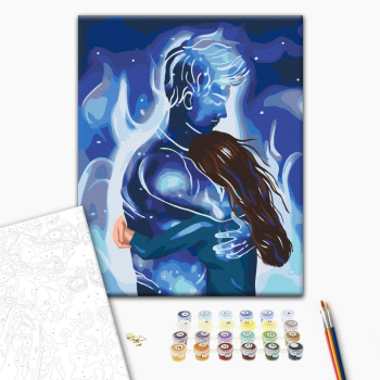 Картина по номерам Романтика - Ти - мій космос