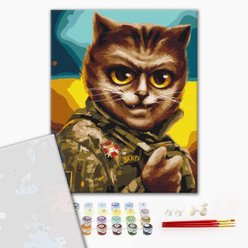 Котик Главнокомандующий ©Марианна Пащук