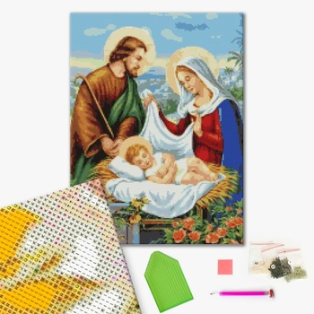 Алмазна мозаїка 40х50 - Свята родина
