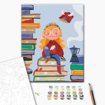 Книжкова фея ©Yana Kozak