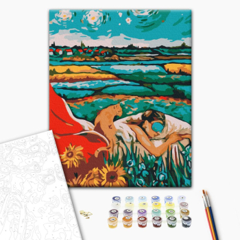 Картина по номерам Люди на картинах - Зоряна Одрі © Viktoriya Kovalenko