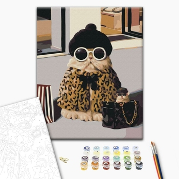 Картина по номерам Тварини, птахи та риби - Шопінг терапія ©Lucia Heffernan