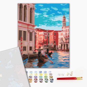 Картина по номерам Преміум картини - Італія в об’єктиві