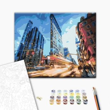 Картина по номерам Преміум картини - Міське життя