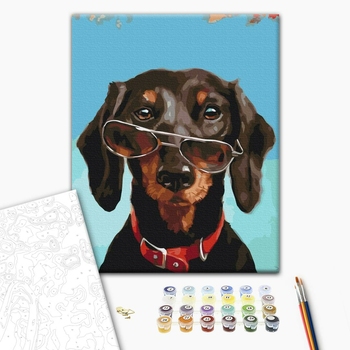 Картина по номерам Тварини, птахи та риби - Пан Pancho ©Lucia Heffernan