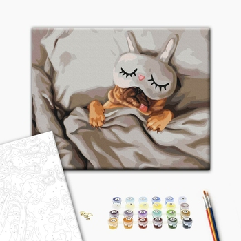 Картина по номерам Тварини, птахи та риби - Спляча красуня ©Lucia Heffernan