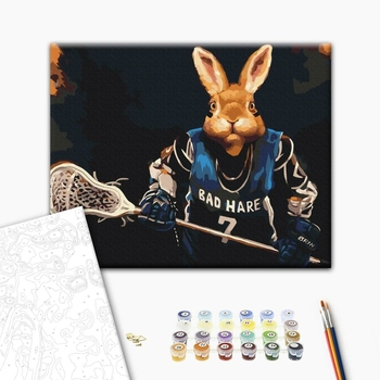 Картина по номерам Тварини, птахи та риби - Гравець ©Lucia Heffernan