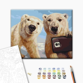 Картина по номерам Тварини, птахи та риби - Полярограм ©Lucia Heffernan