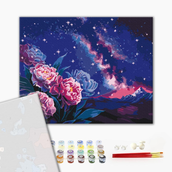 Картина по номерам Преміум картини - Нічні квіти © Anna Steshenko