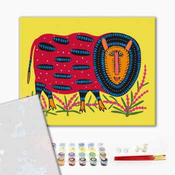 Картина по номерам Преміум картини - Дика овечка © Maria Prymachenko