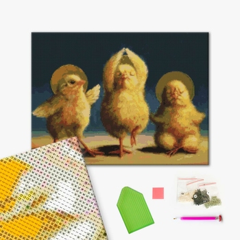 Духовные цыплята ©Lucia Heffernan