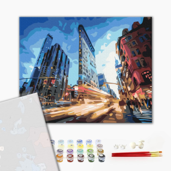 Картина по номерам Преміум картини - Міське життя