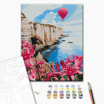 Розовый воздушный шар