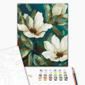 Картина по номерам Квіти - Ніжність квітів