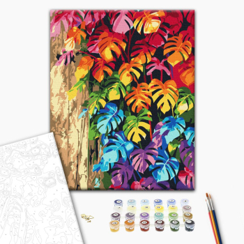 Цветное листья