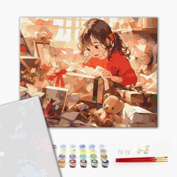 Картина по номерам Преміум картини - Подарунки на Різдво