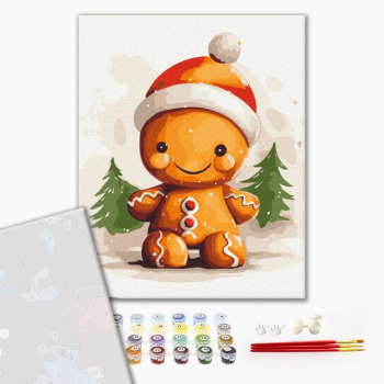 Картина по номерам Преміум картини - Пряник