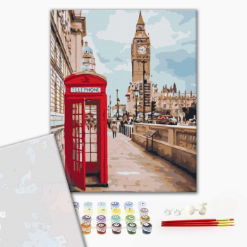 Картина по номерам Преміум картини - Символи Лондона