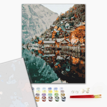 Картина по номерам Преміум картини - Пейзаж на Гельштат