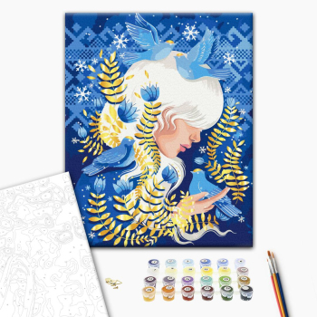 Птахи зими © Поліна Скурихіна