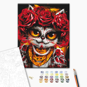 Картина по номерам Тварини, птахи та риби - Муеррто © Маріанна Пащук