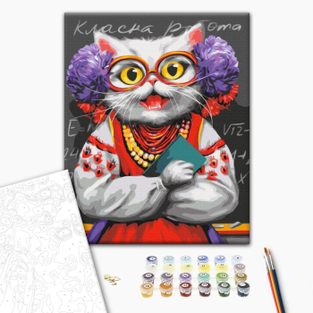 Киця Вчителька © Маріанна Пащук