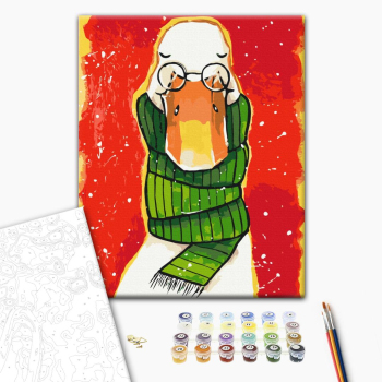 Теплый шарф © ANNART