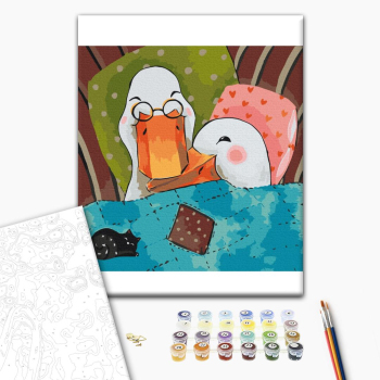 Греясь вместе © ANNART