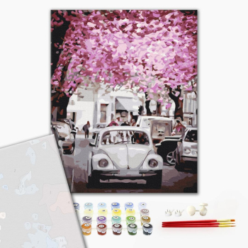 Картина по номерам Преміум картини - В місті весна