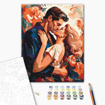 Картина по номерам Романтика - Момент закоханих