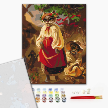 Картина по номерам Преміум картини - Котерина ©Маріанна Пащук