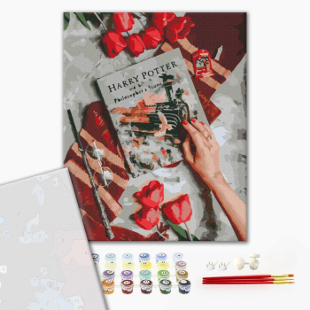Картина по номерам Преміум картини - Знайомство з магічним світом Гаррі © Eka Udaltsova