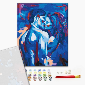 Картина по номерам Преміум картини - Мальовнича любов