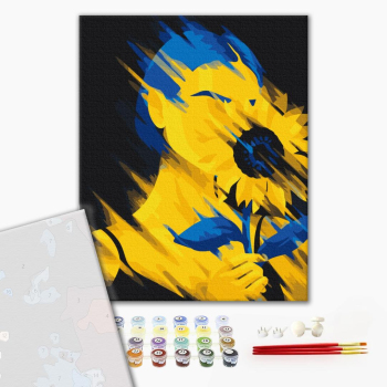 Картина по номерам Преміум картини - Ми розквітнемо! ©Поліна Скурихіна