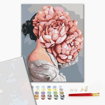 Картина по номерам Преміум картини - Загадка піонів © Mykhailyshyna Daria