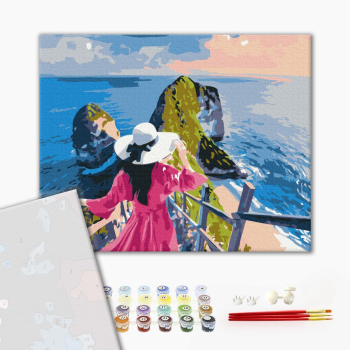 Картина по номерам Преміум картини - Леді на островах