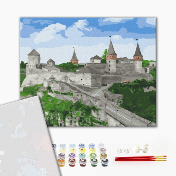 Картина по номерам Преміум картини - Кам'янець-Подільська фортеця