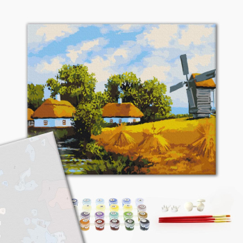 Картина по номерам Преміум картини - Житній день