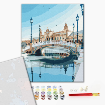 Картина по номерам Преміум картини - Туристичний кадр