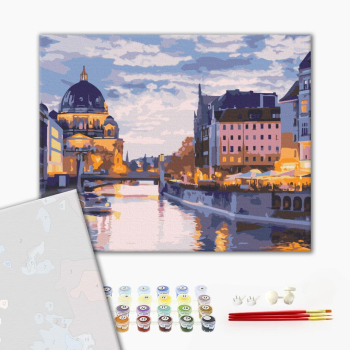 Картина по номерам Преміум картини - Канали старого міста