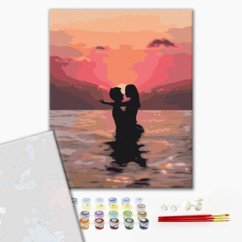 Закохані на заході сонця © Lana Musienko