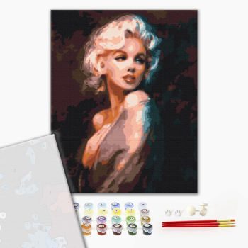 Картина по номерам Преміум картини - Відтінок Монро