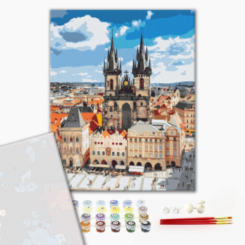 Картина по номерам Преміум картини - Ратуша Праги