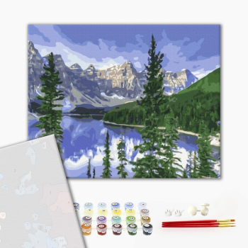 Картина по номерам Преміум картини - Пейзажні гори