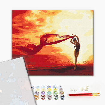 Картина по номерам Преміум картини - Танець пристрасті