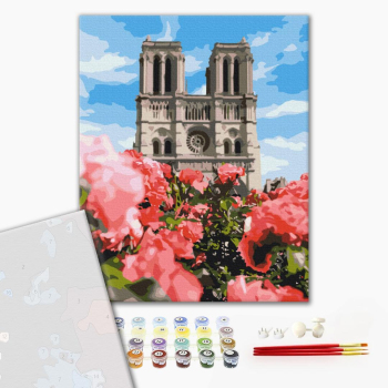 Картина по номерам Преміум картини - Собор Паризької Богоматері