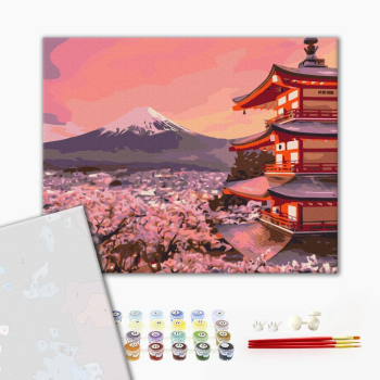 Картина по номерам Преміум картини - Традиційна Японія
